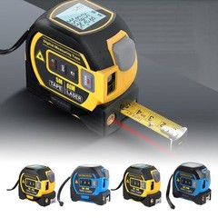 3-in-1 Laser Tape Measure Digital Tape Measure High Precision Laser Rangefinder