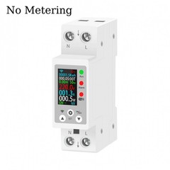 60A Tuya WiFi DIN Rail Smart Energy Meter Digital Volt Current Power KWh Monitor