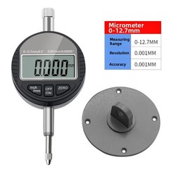 Digital For Dial Indicator with Large Clear LCD and Replaceable Carbide Probe