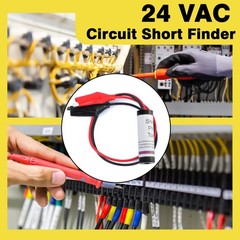 Short Pro Tool – 24 VAC Circuit Finder Quickly Locate Black and Red