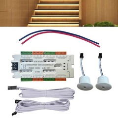 32-Channel LED Stair Controller UL1032 with Adjustable Light Chasing Time