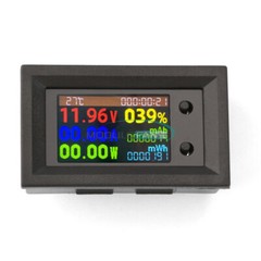 DC4-30V 10A 50A 100A Power Energy Meter Voltmeter Ammeter Watt Kwh temp Tester