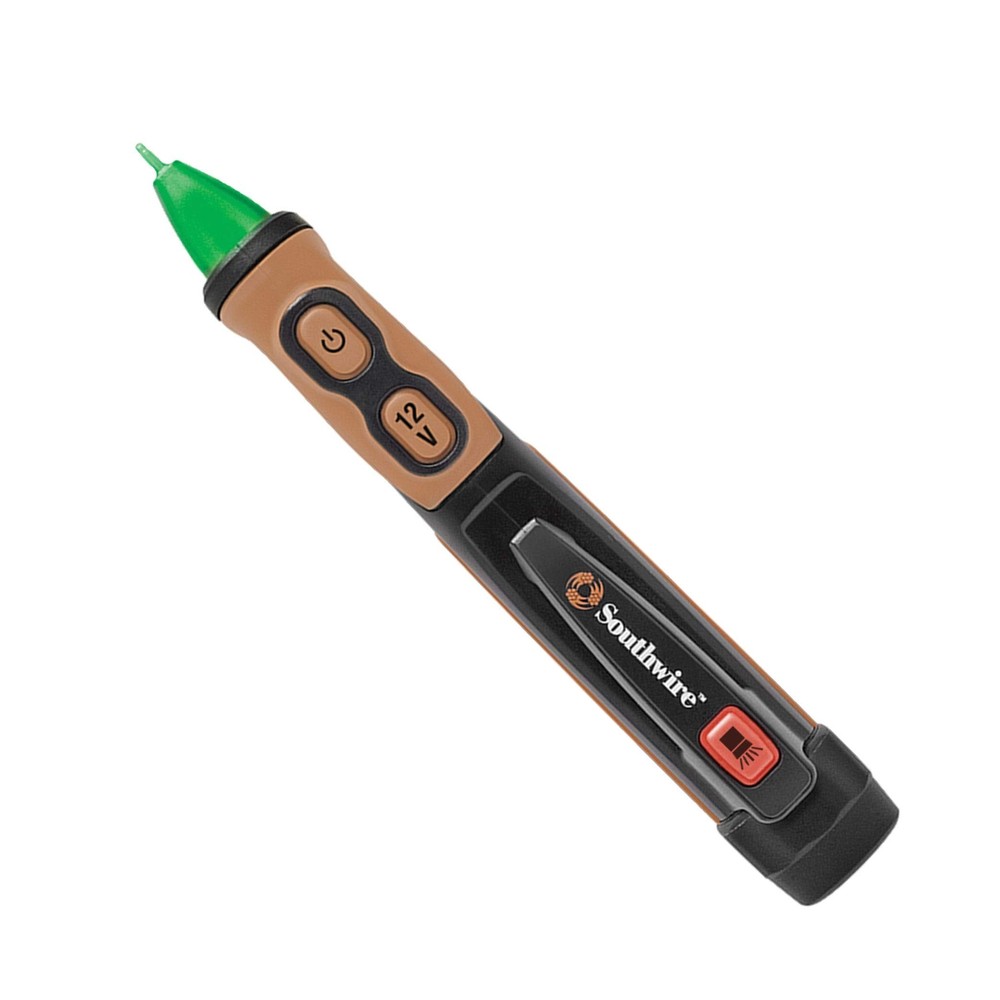 Southwire 40150N Advanced AC Non Contact Voltage Tester Pen; Dual Range 12-10…