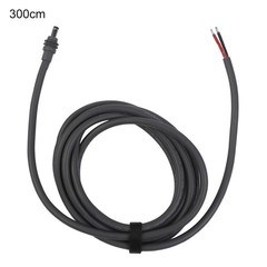1pc 14AWG 2-Core Gray Sheathed Cable for Starlink For Mini DC Power Extension