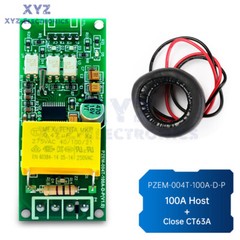 AC Multifunction Voltage Ammeter Power Frequency Test Communication Module 100A