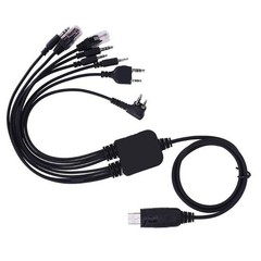USB Programming Cable for Handheld Radios TK3107 K-Connector Interface