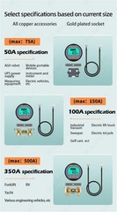 Battery Monitor with Shunt, Voltage Current Meter