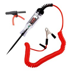 Test Light Automotive, 5-90V Digital LED Circuit Tester with Voltage Display,…