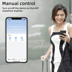 Tuya Smart Thermostat Humidity Switch Contact Relay Temperature Monitor Module