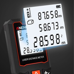LCD Digital Laser Distance Meter Handheld infrared Measuring Gauge Accuracy Mini