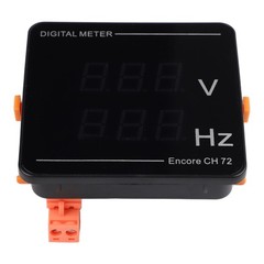 LED Voltmeter Frequency 10-99.9Hz Anti-glare LED Display For Inverters