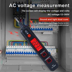 HT89 Voltage Electric Tester Volt Detector Test Pen AC DC 110-220V