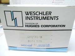 X-351 61A-008 WESCHLER DC 0-50 DCMA MILLIVOLTS METER 2 1/4 FACE NEW OLD STOCK