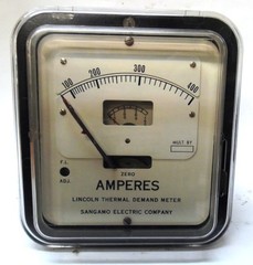 LINCOLN DEMAND METER 79085, 2035994 SERIAL NO., TYPE ADF