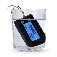Waterproof Digital Battery Monitor 12V-72V for Car, Motorcycle, Golf Cart – Capa