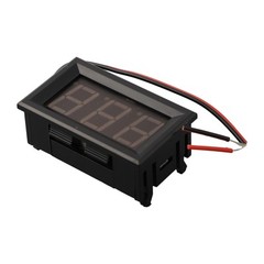 for versatile DC Voltmeter Clear LED Display Measurement Range from 4 5V to 30V