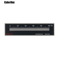 51 Segments 75mm LED Single Bargraph Display Panel Meter Power Detector Red