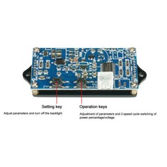 H52 Battery Capacity Indicator 12V-72V 3-20S Lead Acid Li-ion LiFePO4 Voltmeter