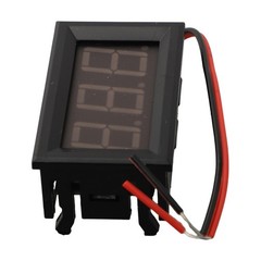 Reliable for 2 line LED Voltmeter DC Voltage Range 4 5V 30V Red Blue Green