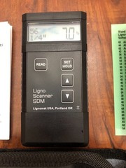 Dual-Depth Pinless Moisture Meter Ligno-Scanner SDM Lignomat