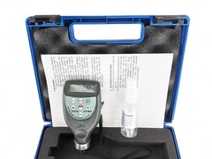 Ultrasonic Thickness Meter Gauge Tester 0.04-8 inch For Steel Aluminum Cast Iron