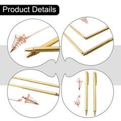 Reliable Metal Rod+Pendulum Pendant Set for Intuitive For Treasure Hunting