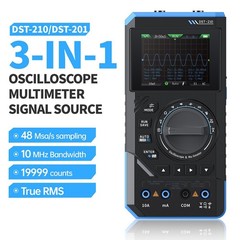 Digital Oscilloscope Multimeter DST-210 DST-201 2.8 inch Color TFT Screen