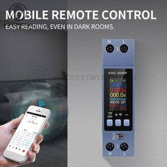 0.96 inch TFT Two-phase AC Meter Voltage Current Power Meter AC85-290V 0-40A