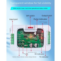 PZEM6L24 For RS485RTU Energy Voltage Module for Automation and IoT 380V 100A