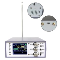 Portable TEF6686 Radio Receiver with External and USB Connection