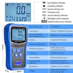 5.7“ Ultrasonic Thickness Gauge Cars Metal Meters Paint Thickness Tester New