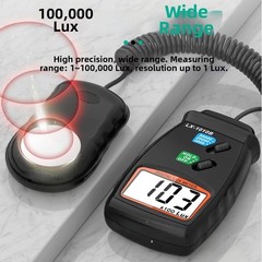 Illuminometer with Fast Sampling for 2 Hz for Real Time Illuminance Monitoring