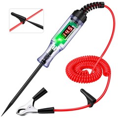 Test Light Automotive 5-90V Digital LED Light Tester with Voltage Display