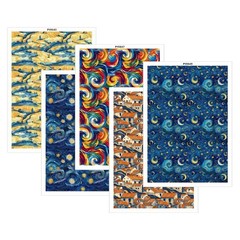 Colorful Premium Water Transfer Decal Paper For Artistic Creation And Decoration