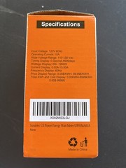 Suraielec Watt Meter Plugin Socket Power Meter Auto