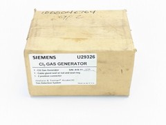 Siemens U29326 CI2 Gas Generator, Wallace & Tiernan Acutec35 Detection System