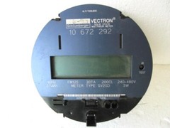 Schlumberger Vectron Solid State Watthour Meter SV2SD 240-480V 3W