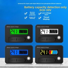 Digital Capacity and Voltage Tester for Acid Lithium for ION Batteries