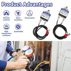 3 Amp 5 Amp Resettable Fuse HVAC Tools Circuit Tester for Circuit Breaker 24V…