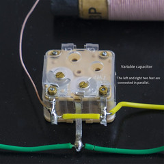 DIY Mineral Radio Kit With Circuit Components For Crystal Radio Enthusiasts