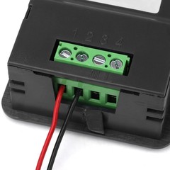 6 In 1 Digital LCD Meter Voltage 110-250V Current 100A Power Monitor Panel With