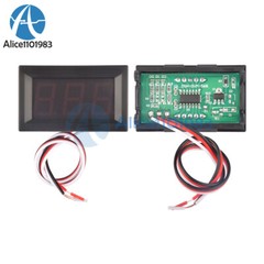 0.56 inch LED Display DC0V-100V Panel Meter Digital Voltmeter Three Wires