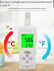 Thermometer and Hygrometer, Portable Air Temperature and Humidity Detector