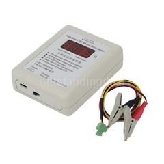YMC01 Portable DC Ohm Meter Low Resistance Tester with 4-Wire Testing Mini Clip
