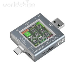 DC 0-50V 6.5A Digital Voltage Current Power Meter Tester for Cell Phone Charger