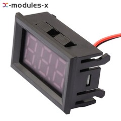 0.56inch LED DC Digital Voltmeter 3-Wire 4.5V-30V Battery Voltage Tester