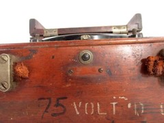 General Electric – Vintage Industrial Meter 0 – 75 Volt AC – With Broken Strap