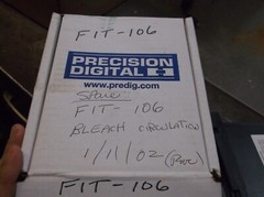NIB PRECISION DIGITAL PD693-3-14 PULSE INPUT RATE TOTALIZER (XX2)
