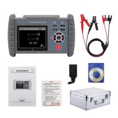 Battery Internal Resistance Tester Battery Voltage & Temperature Meter 0-3.1 Ω