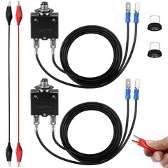 3AMP & 5AMP Resettable Fuse Kit, Fuse Tester for Circuit Breaker, 24V AC/DC &…